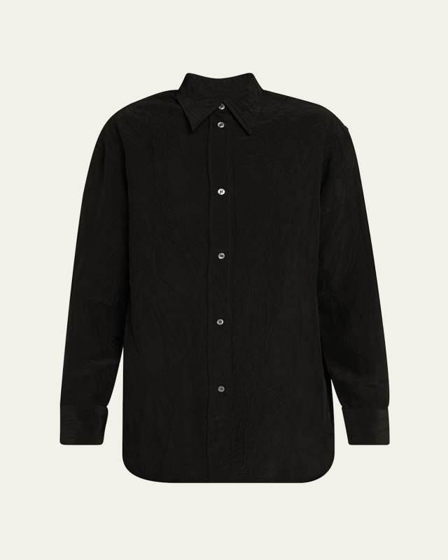 Oversized Long-Sleeve Shirt